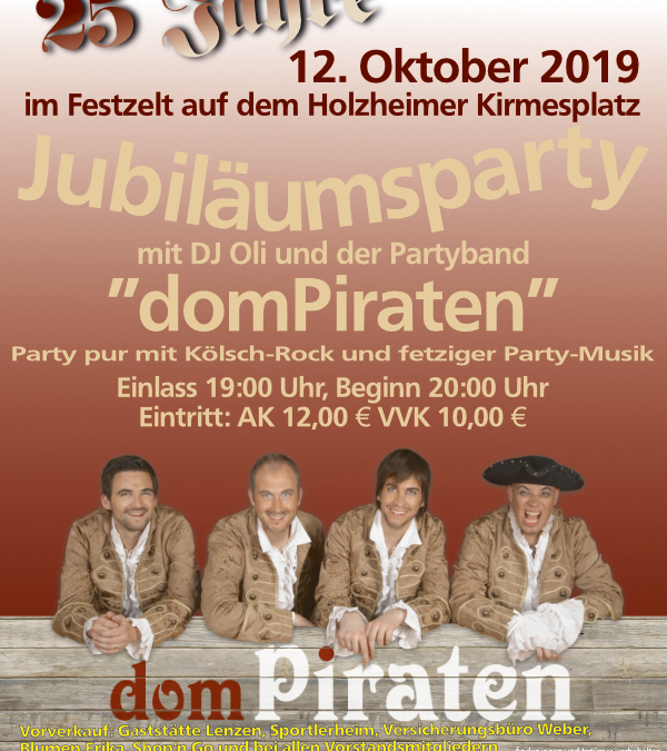 25 Jahre Heimatverein Holzheim – Jubiläumsparty